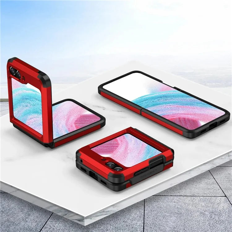 SGP Armor Series For Samsung Galaxy Z Flip5 5G PC Case Hinge Protection Folding Phone Protective Cover