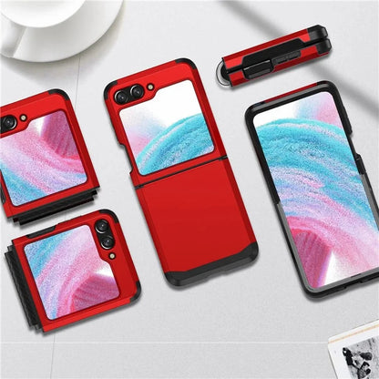 SGP Armor Series For Samsung Galaxy Z Flip5 5G PC Case Hinge Protection Folding Phone Protective Cover