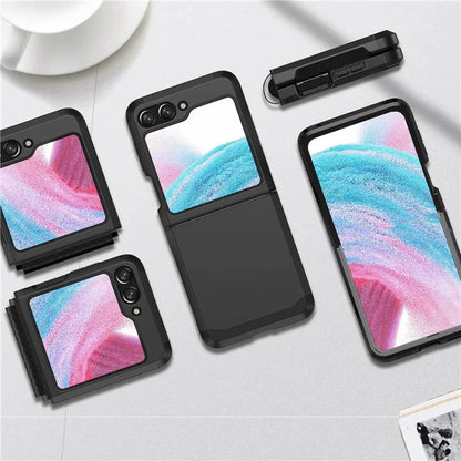 SGP Armor Series For Samsung Galaxy Z Flip5 5G PC Case Hinge Protection Folding Phone Protective Cover