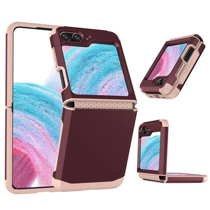 SGP Armor Series For Samsung Galaxy Z Flip5 5G PC Case Hinge Protection Folding Phone Protective Cover