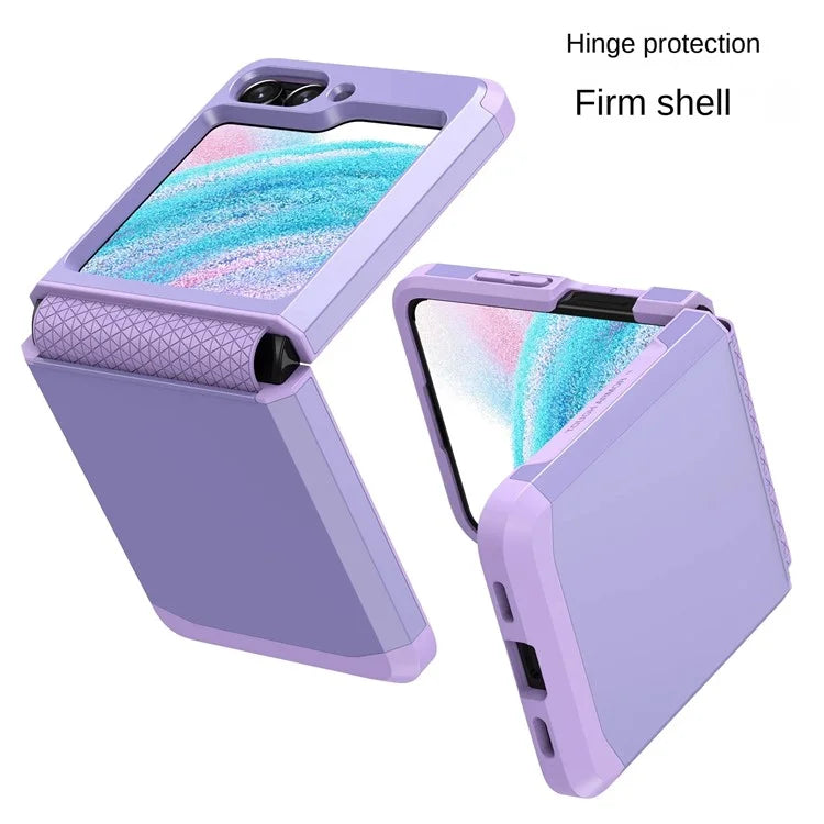 SGP Armor Series For Samsung Galaxy Z Flip5 5G PC Case Hinge Protection Folding Phone Protective Cover