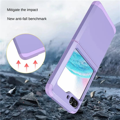 SGP Armor Series For Samsung Galaxy Z Flip5 5G PC Case Hinge Protection Folding Phone Protective Cover
