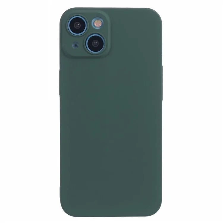 For iPhone 15 Plus Rubberized Hard PC Phone Case Cellphone Skin-touch Cover