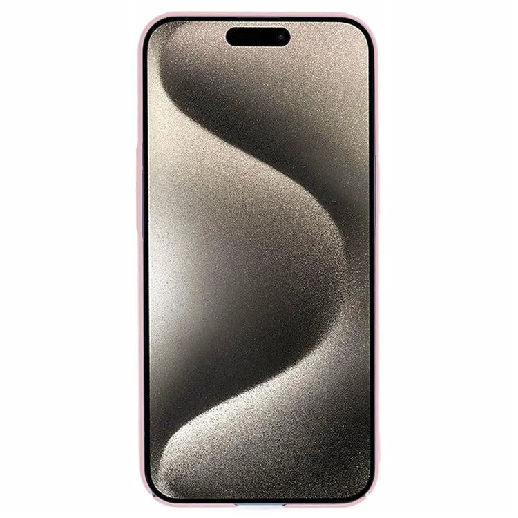 For iPhone 15 Plus Rubberized Hard PC Phone Case Cellphone Skin-touch Cover
