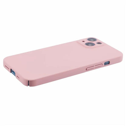 For iPhone 15 Plus Rubberized Hard PC Phone Case Cellphone Skin-touch Cover