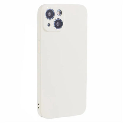For iPhone 13 mini Fall-proof Case Skin-touch Rubberized Hard PC Cell Phone Cover