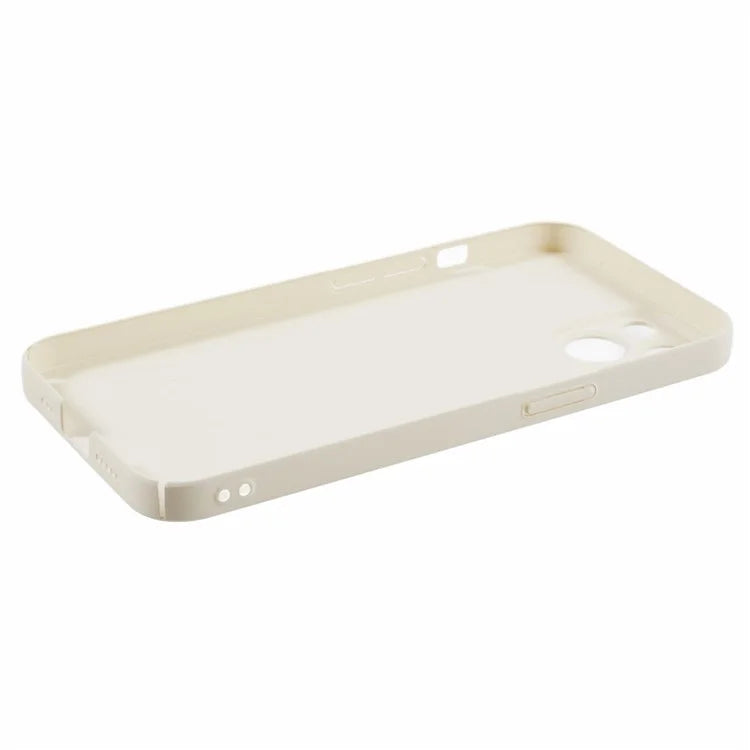 For iPhone 13 mini Fall-proof Case Skin-touch Rubberized Hard PC Cell Phone Cover