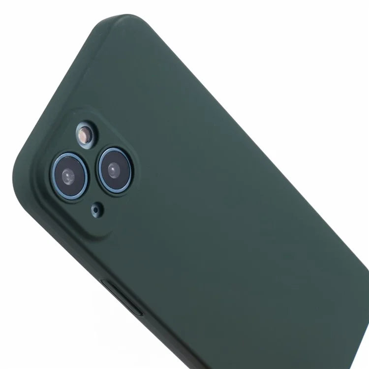 For iPhone 13 mini Fall-proof Case Skin-touch Rubberized Hard PC Cell Phone Cover