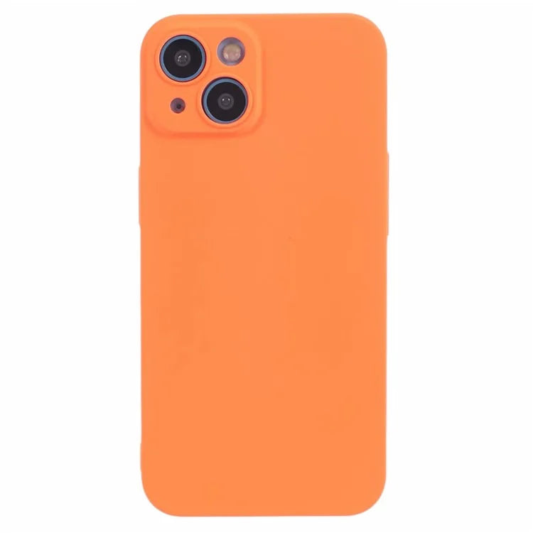 For iPhone 13 mini Fall-proof Case Skin-touch Rubberized Hard PC Cell Phone Cover