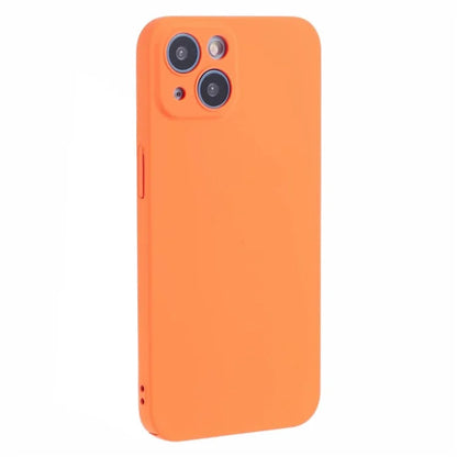 For iPhone 13 mini Fall-proof Case Skin-touch Rubberized Hard PC Cell Phone Cover