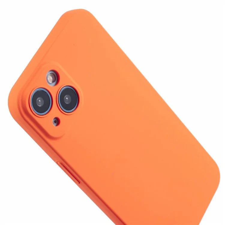 For iPhone 13 mini Fall-proof Case Skin-touch Rubberized Hard PC Cell Phone Cover