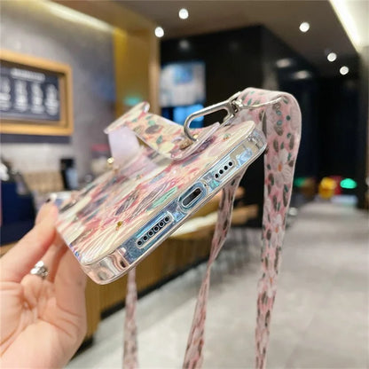 For iPhone 13 Pro Max 6.7 inch Case PC+TPU Epoxy Rhinestone Decor Phone Cover