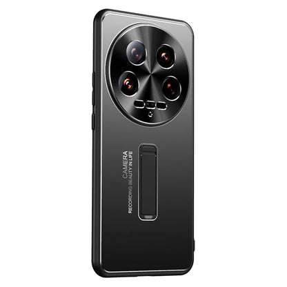 For Xiaomi 14 Ultra Case with Hidden Kickstand Hard PC Shockproof Phone Cover