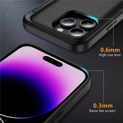 For iPhone 14 Pro Case Card Slot Flip Kickstand Back Phone Cover