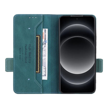 For Xiaomi 14 Ultra Wallet Case Hardware Decor PU Leather Stand Phone Cover