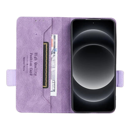 For Xiaomi 14 Ultra Wallet Case Hardware Decor PU Leather Stand Phone Cover