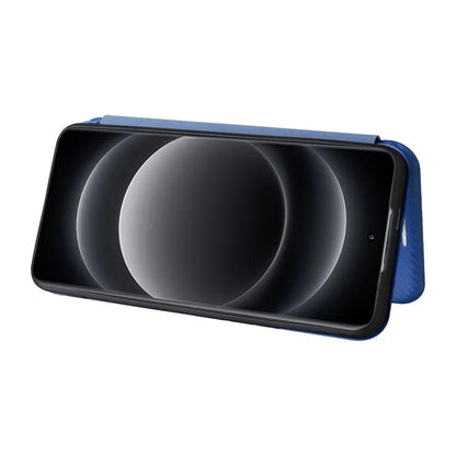 For Xiaomi 14 Ultra Case PU Leather Magnetic Closure Phone Cover with Card Holder