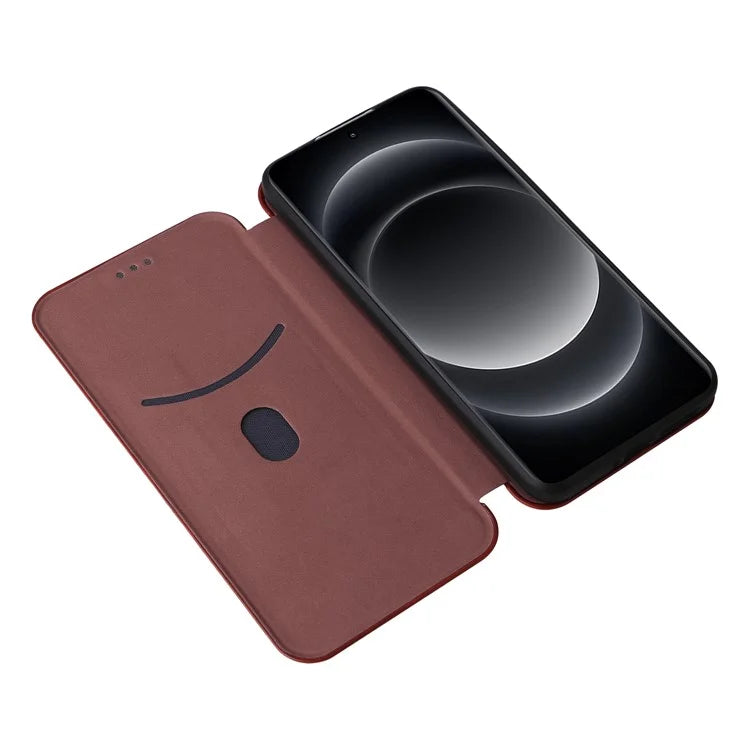 For Xiaomi 14 Ultra Case PU Leather Magnetic Closure Phone Cover with Card Holder