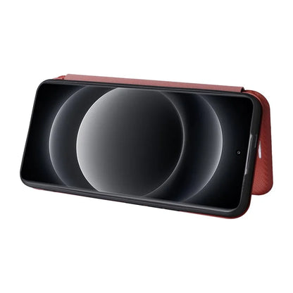 For Xiaomi 14 Ultra Case PU Leather Magnetic Closure Phone Cover with Card Holder