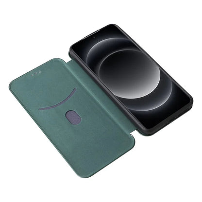 For Xiaomi 14 Ultra Case PU Leather Magnetic Closure Phone Cover with Card Holder