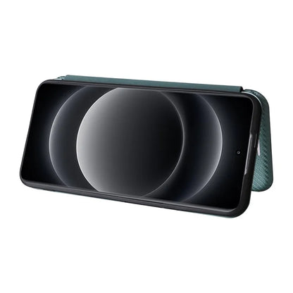 For Xiaomi 14 Ultra Case PU Leather Magnetic Closure Phone Cover with Card Holder