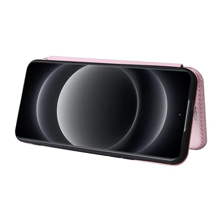 For Xiaomi 14 Ultra Case PU Leather Magnetic Closure Phone Cover with Card Holder