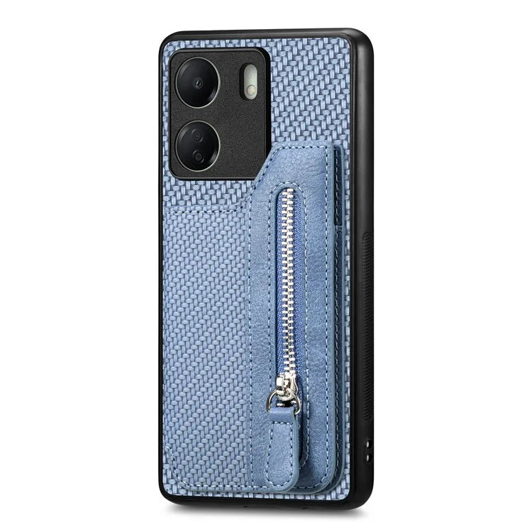 C1-04 For Xiaomi Redmi 13C 4G / 13C 5G / 13R 5G / Poco M6 5G / Poco C65 4G Wallet Phone Case Kickstand PU+PC+TPU Phone Cover