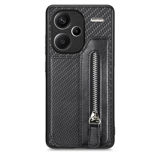 C1-04 For Xiaomi Redmi Note 13 Pro+ 5G Case Carbon Fiber Leather Coated PC+TPU Phone Cover