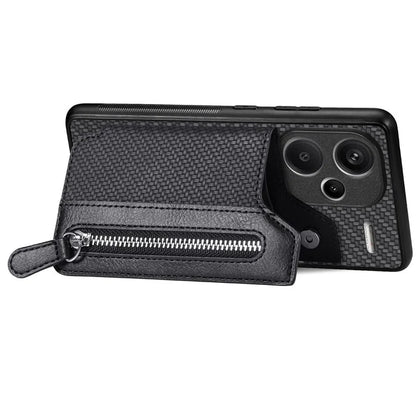 C1-04 For Xiaomi Redmi Note 13 Pro+ 5G Case Carbon Fiber Leather Coated PC+TPU Phone Cover