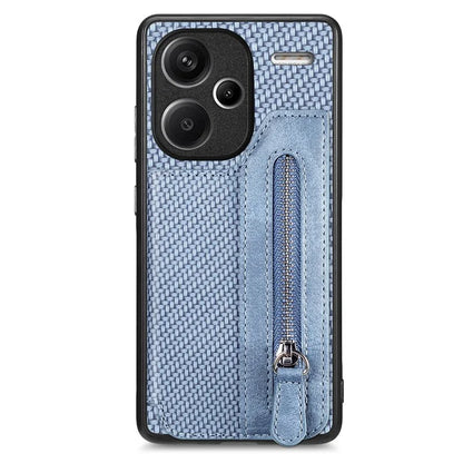 C1-04 For Xiaomi Redmi Note 13 Pro+ 5G Case Carbon Fiber Leather Coated PC+TPU Phone Cover