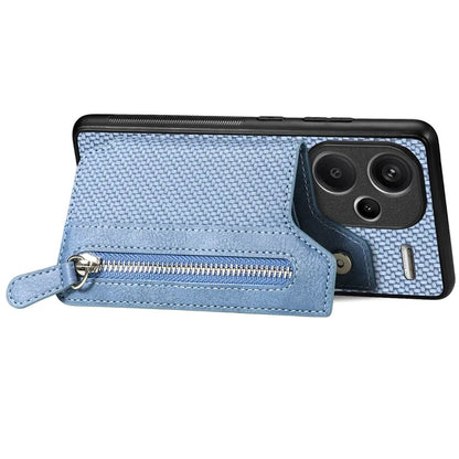 C1-04 For Xiaomi Redmi Note 13 Pro+ 5G Case Carbon Fiber Leather Coated PC+TPU Phone Cover