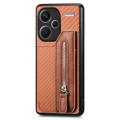 C1-04 For Xiaomi Redmi Note 13 Pro+ 5G Case Carbon Fiber Leather Coated PC+TPU Phone Cover