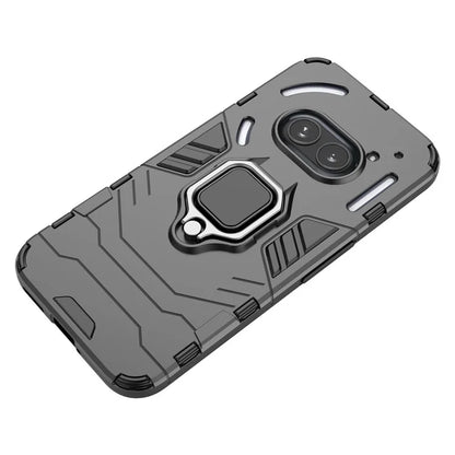 For Nothing Phone (2a) Case PC+TPU Drop-resistant Kickstand Cell Phone Shell
