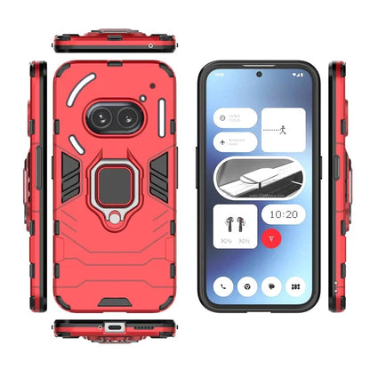 For Nothing Phone (2a) Case PC+TPU Drop-resistant Kickstand Cell Phone Shell