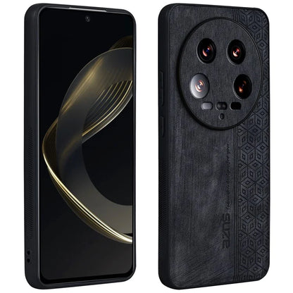 AZNS For Xiaomi 14 Ultra Case Pattern Leather+TPU Drop Protection Phone Cover