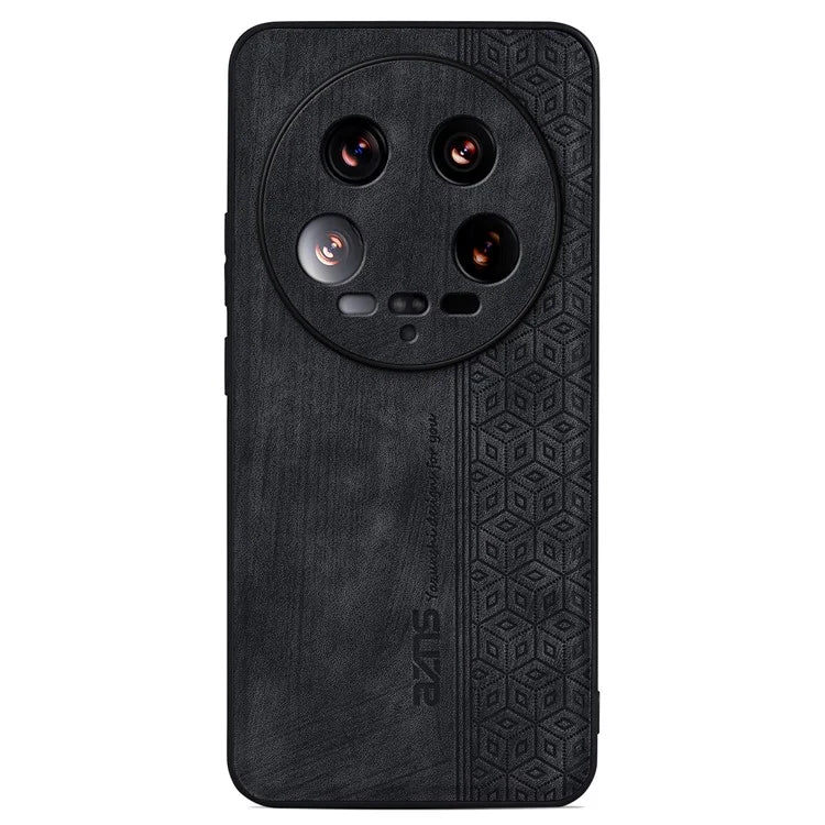 AZNS For Xiaomi 14 Ultra Case Pattern Leather+TPU Drop Protection Phone Cover