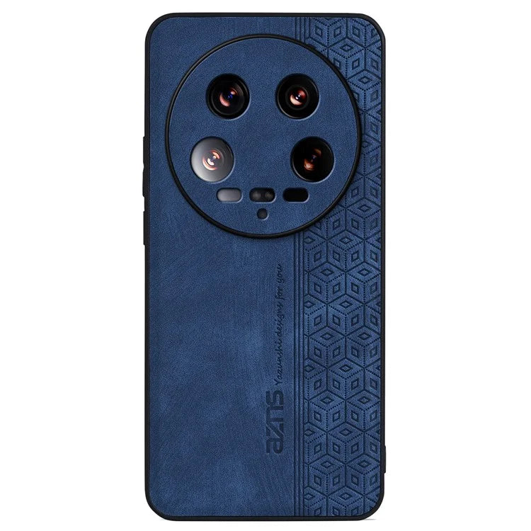 AZNS For Xiaomi 14 Ultra Case Pattern Leather+TPU Drop Protection Phone Cover