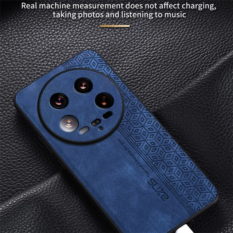AZNS For Xiaomi 14 Ultra Case Pattern Leather+TPU Drop Protection Phone Cover