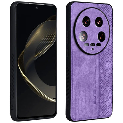 AZNS For Xiaomi 14 Ultra Case Pattern Leather+TPU Drop Protection Phone Cover