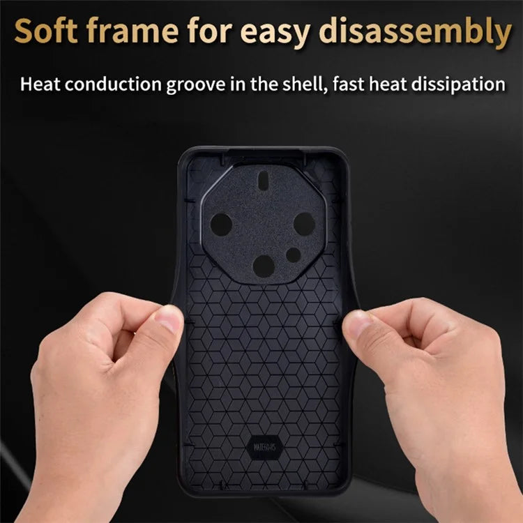 AZNS For Huawei Mate 60 RS Ultimate Cell Phone Case Leather+TPU Imprinted Pattern Cover