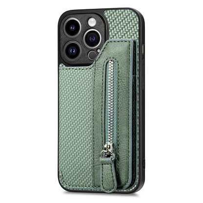C1-04 For iPhone 13 Pro Wallet Case Kickstand Anti-Drop PU+PC+TPU Phone Cover