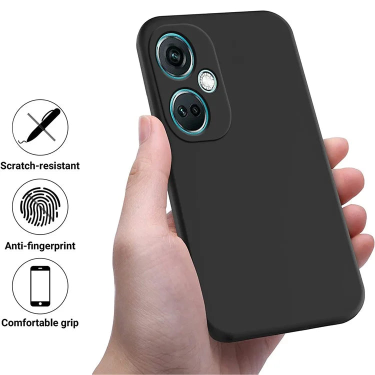 For Oppo K11 5G Case Liquid Silicone Protective Phone Cover with Wrist Strap