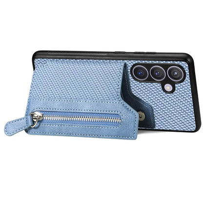 C1-04 For Samsung Galaxy S24+ Case Kickstand PU+PC+TPU Wallet Phone Cover
