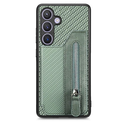 C1-04 For Samsung Galaxy S24+ Case Kickstand PU+PC+TPU Wallet Phone Cover