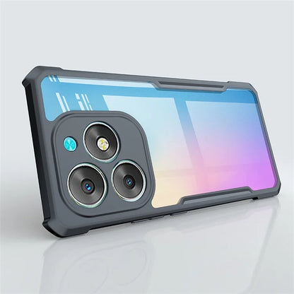 XUNDD For itel S23+ Case TPU+Acrylic Shockproof Smart Phone Cover