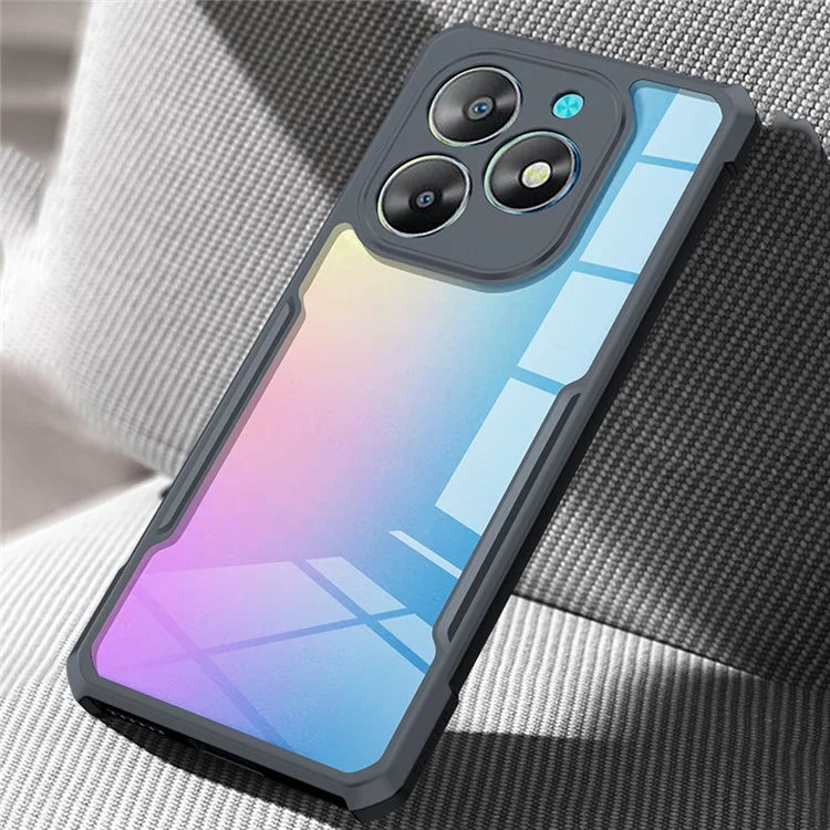 XUNDD For itel S23+ Case TPU+Acrylic Shockproof Smart Phone Cover