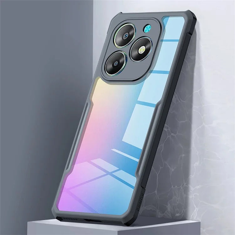 XUNDD For itel S23+ Case TPU+Acrylic Shockproof Smart Phone Cover