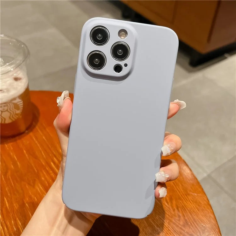 For iPhone 14 Pro Max Case Rubberized Skin-touch Protective PC Phone Cover