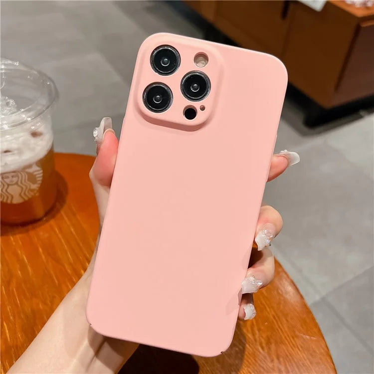 For iPhone 15 Pro Case Skin-touch Rubberized Anti-scratch Hard PC Phone Cover