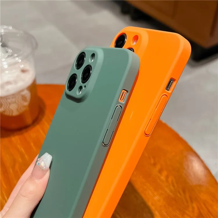 For iPhone 15 Pro Case Skin-touch Rubberized Anti-scratch Hard PC Phone Cover